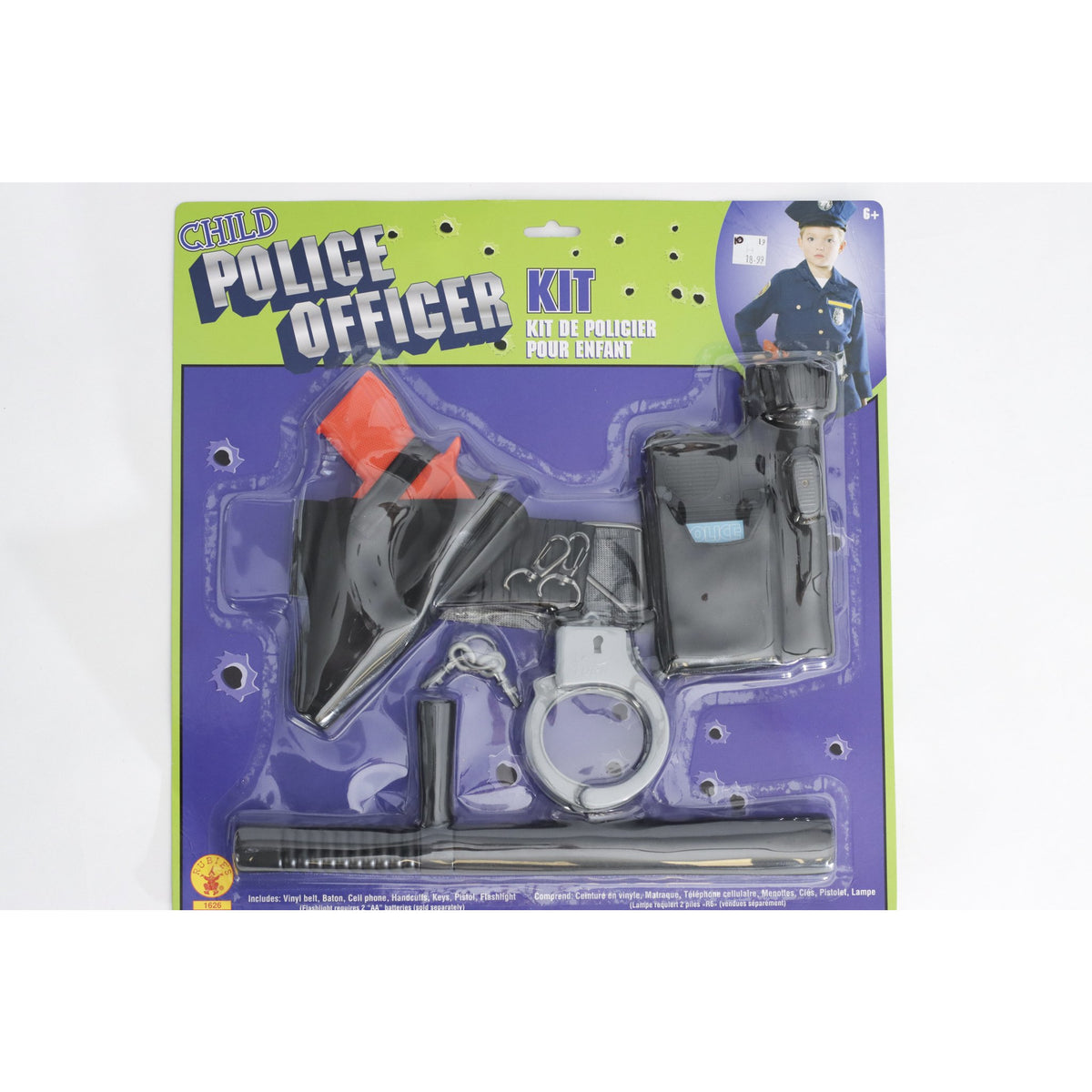 Kit de oficial de policía infantil