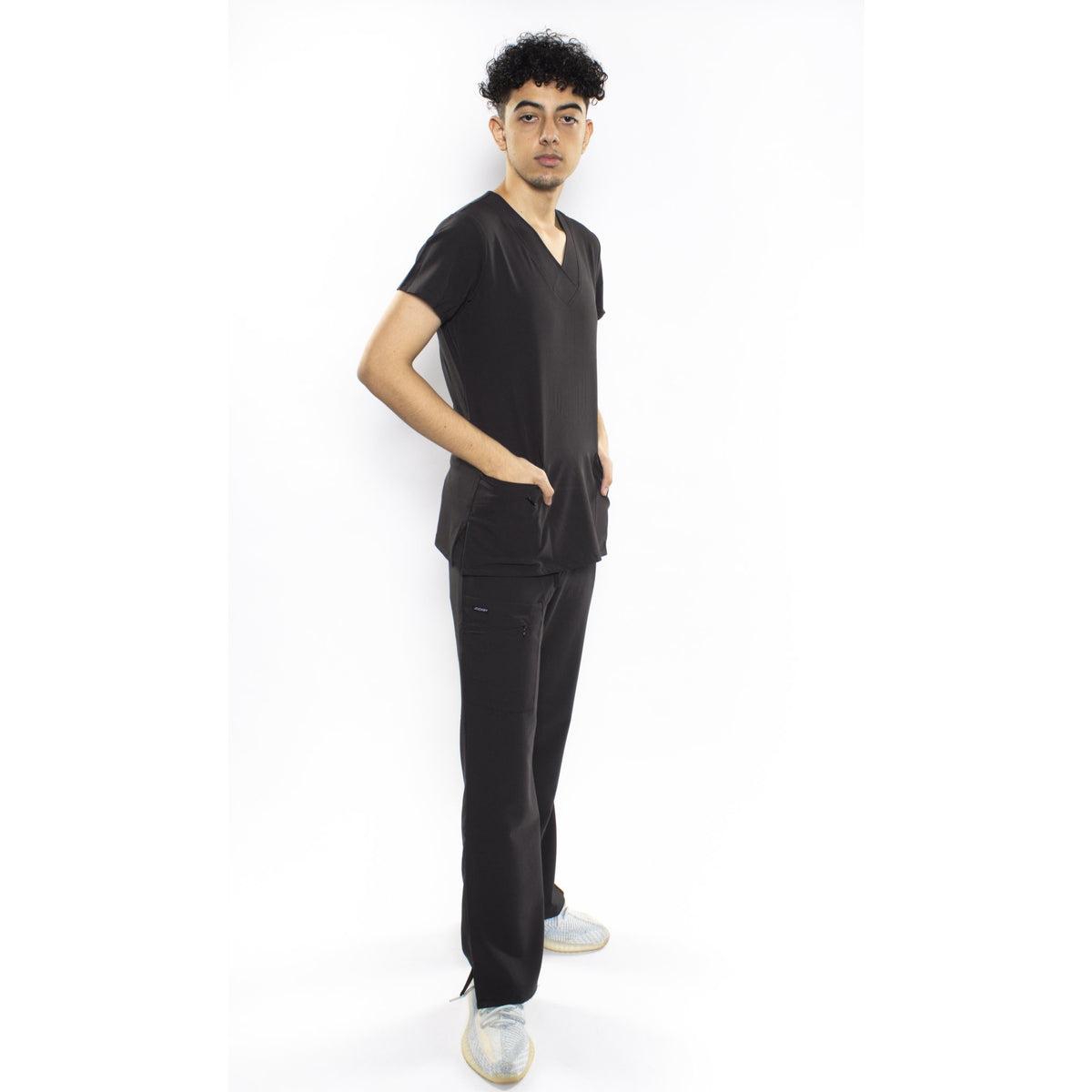 Uniforme de jinete negro