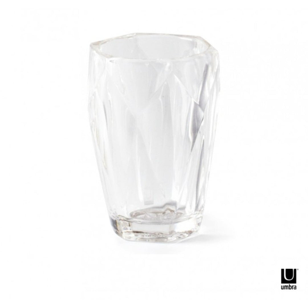 Vaso de hielo de vidrio