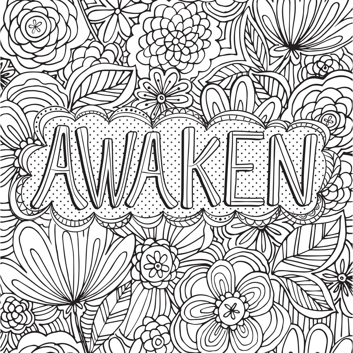LIBRO PARA COLOREAR INSPIRACIONES ALEGREES