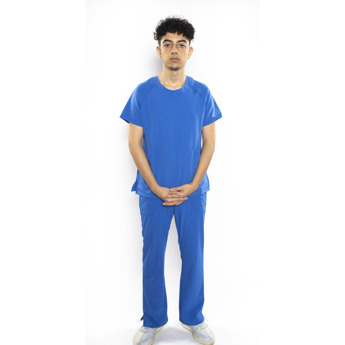 Uniforme Jockey Cuello Circular Azul