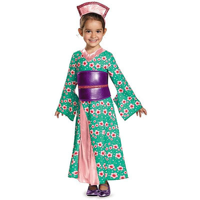 DISFRAZ DE KIMONO DE PRINCESA PARA NIÑA PEQUEÑA