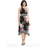 PLEATED COLLAR DRESS
