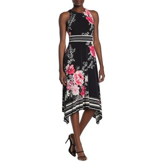 PLEATED COLLAR DRESS