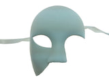 White Phantom Half Face Mask