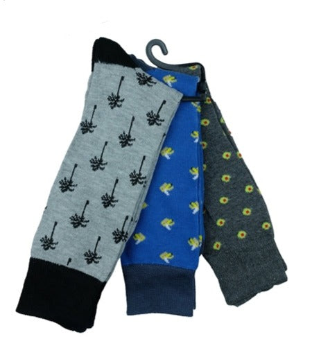 Calcetines de vestir ligeros para hombre - 3 pares