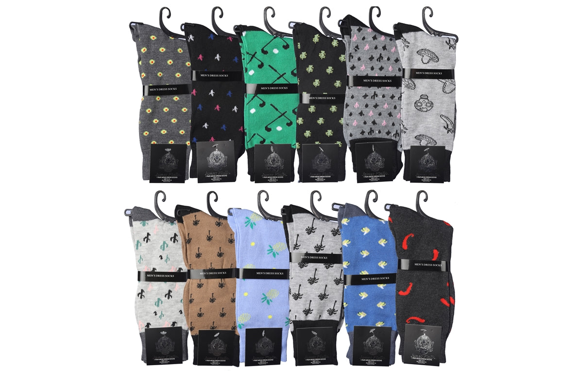 Calcetines de vestir para hombre, paquete individual