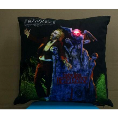ALMOHADA CON LUZ DE BEETLEJUICE