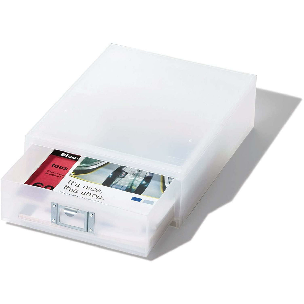 Organizador apilable de tamaño carta