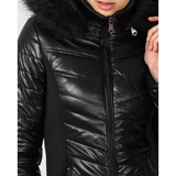 Chaqueta Sólida de Manga Larga para Mujer