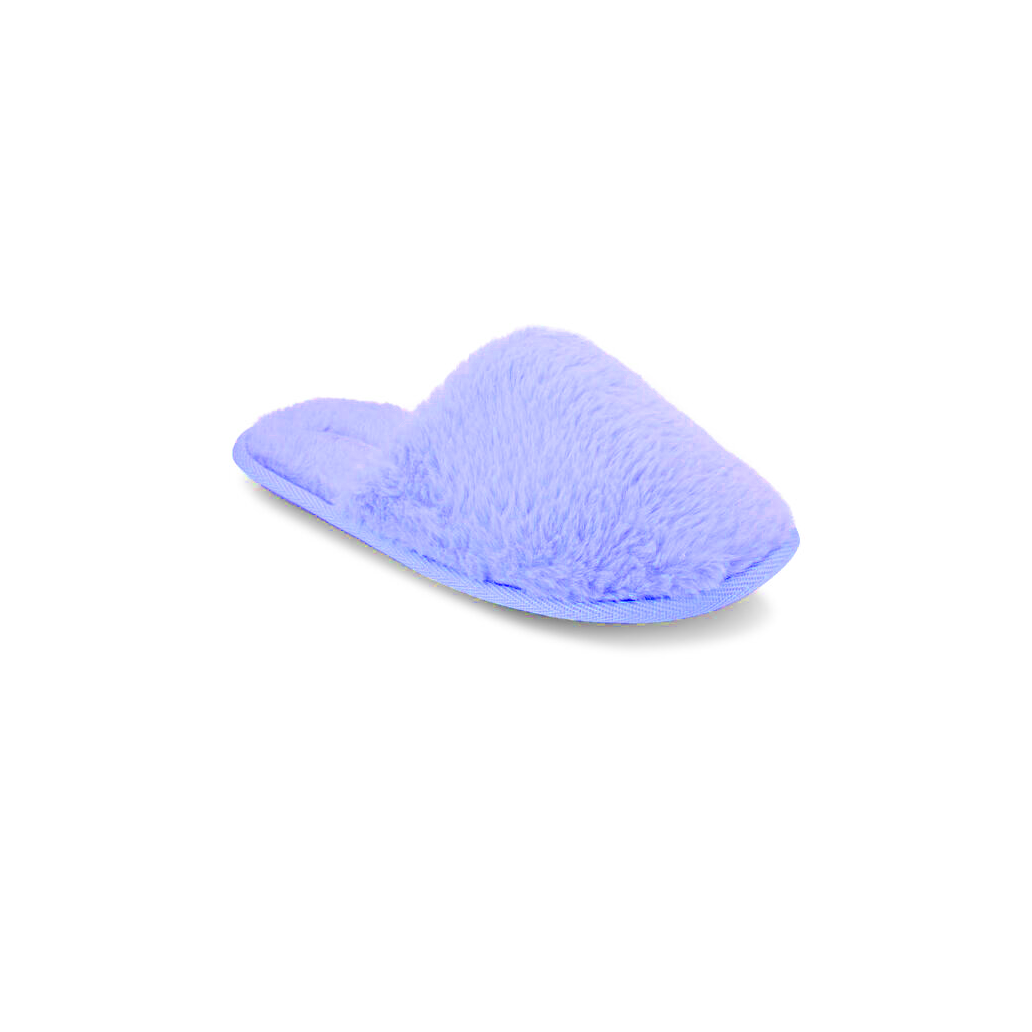 PANTUFLAS VICTORIA TEDDY COLOR VERDE AZULADO