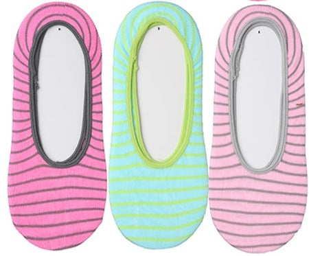 Calcetas invisibles Tipi Toe para mujer, paquete de 3