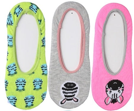 Calcetas invisibles Tipi Toe para mujer, paquete de 3