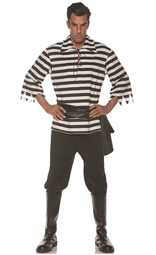 Set de Pirata Negro