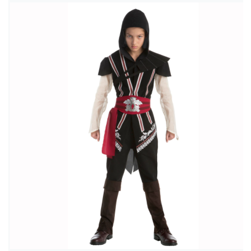 Disfraz de adolescente de Assassins Creed Ezio (juego clásico)