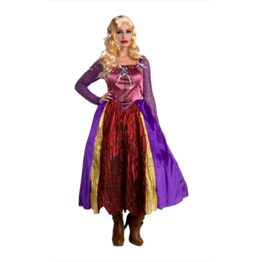 DISFRAZ DE BRUJA LOCA HOCUS POCUS
