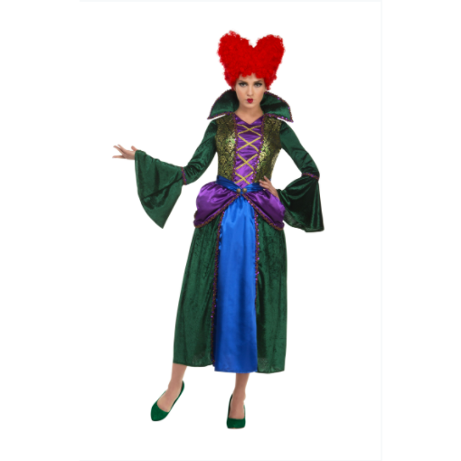 DISFRAZ DE BRUJA MANDONA HOCUS POCUS
