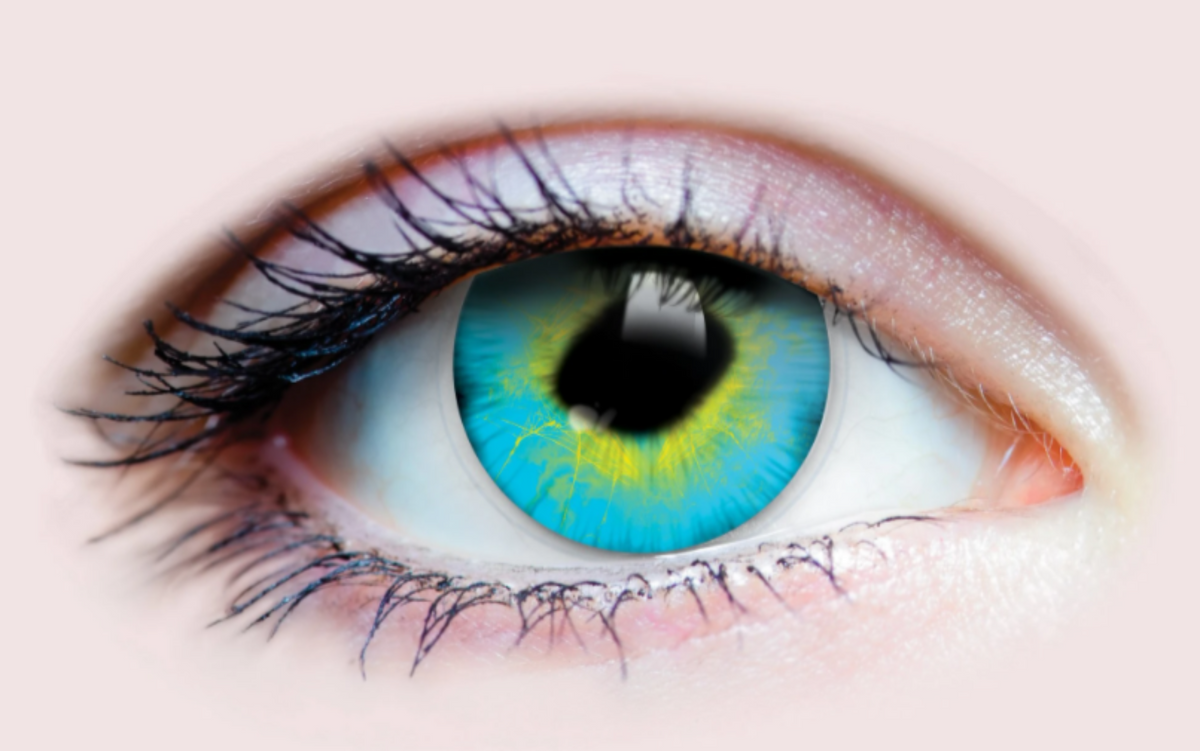 LENTES DE CONTACTO EXTRAÑOS