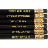 6 PREMIUM No 2 PENCILS
