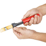Utensilio para descorazonar y pelar manzanas