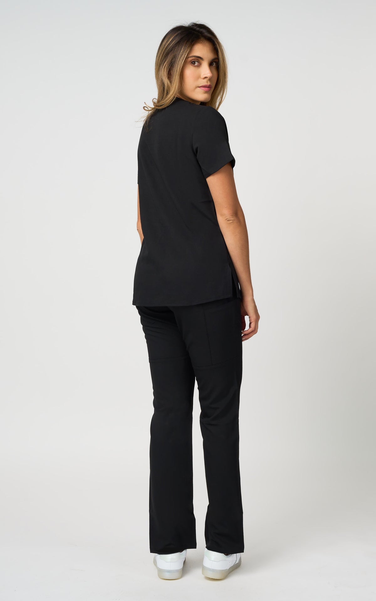 CAMISA UNIFORME MATRIX-NEGRO