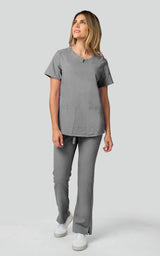CAMISA UNIFORM MATRIX-GRAY