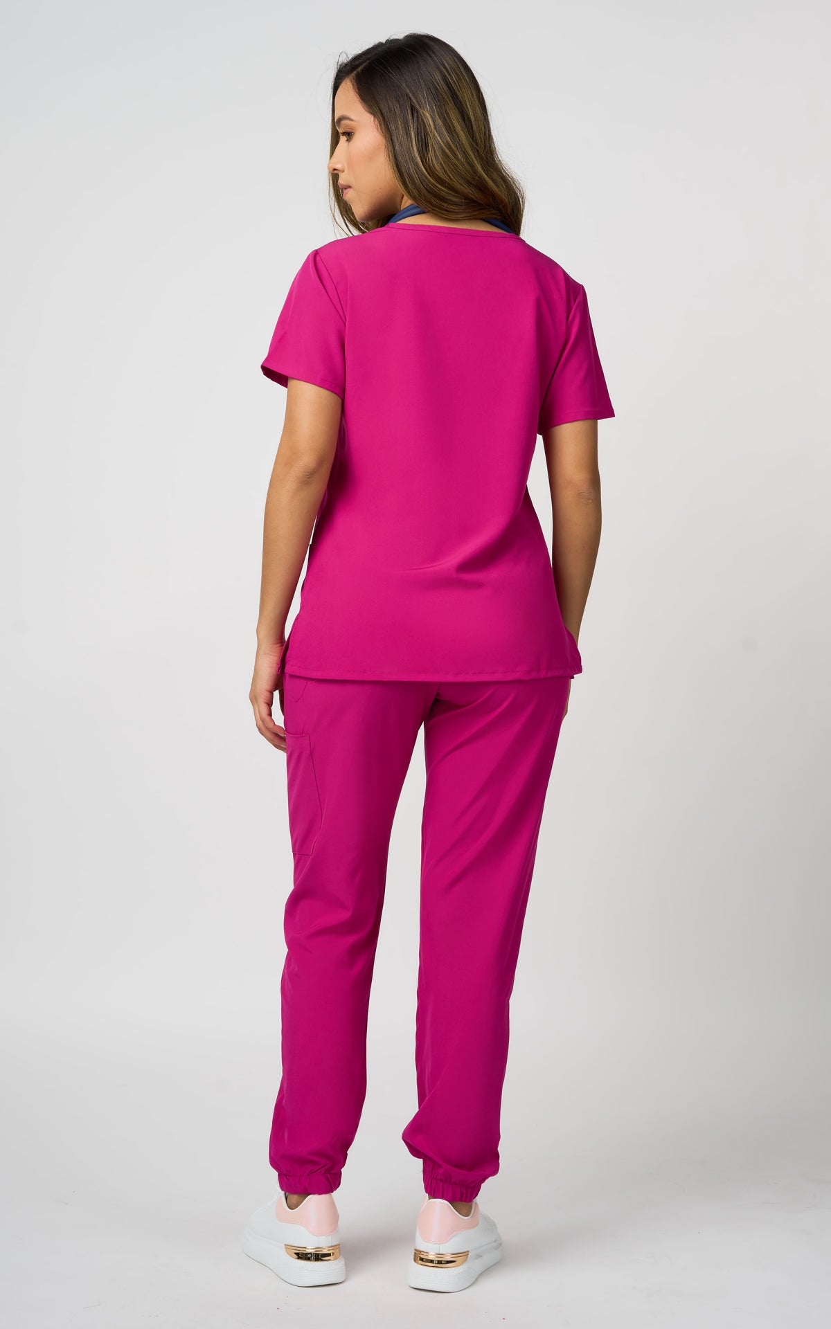 UNIFORME ESTRECH ROSADO MODELO JOGGER