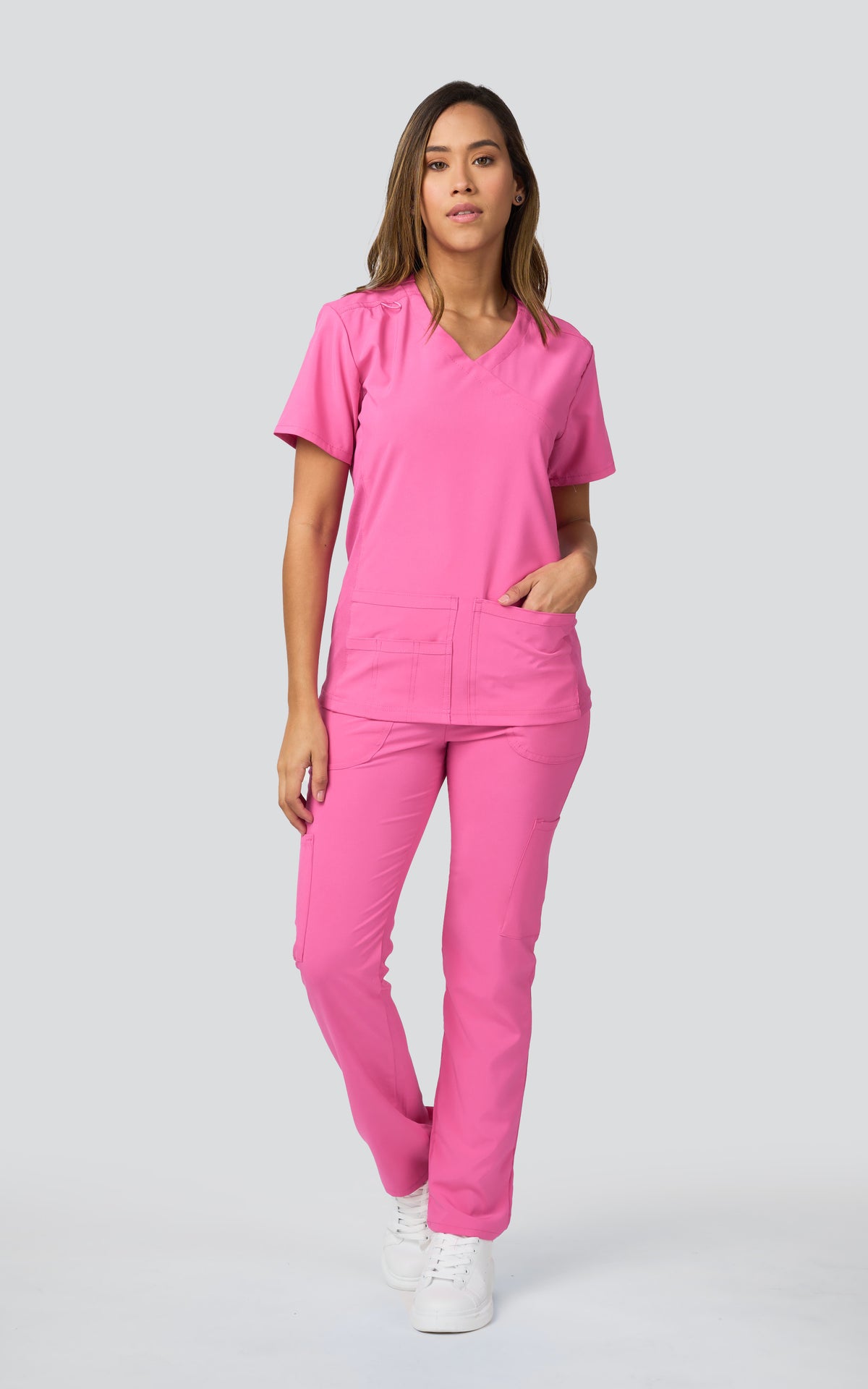 Uniflex D Tejido elástico en 4 direcciones de color Rosa Chicle