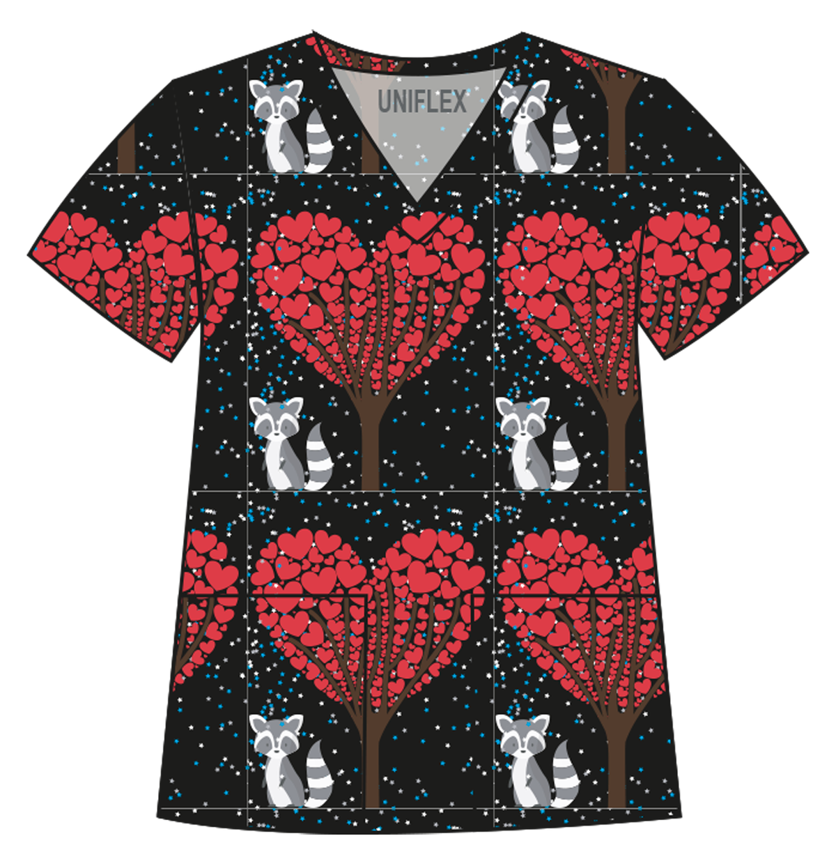 CAMISAS ESTAMPADAS ÁRBOL CORAZÓN