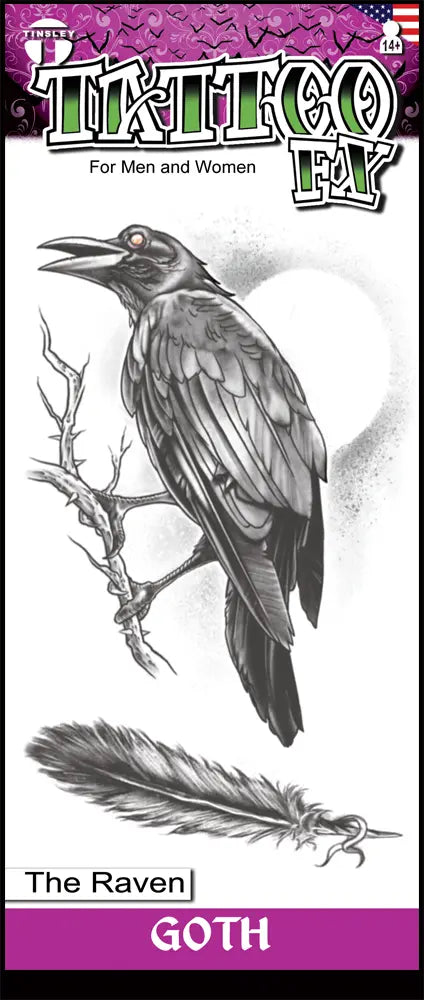 Tatuajes góticos: El cuervo