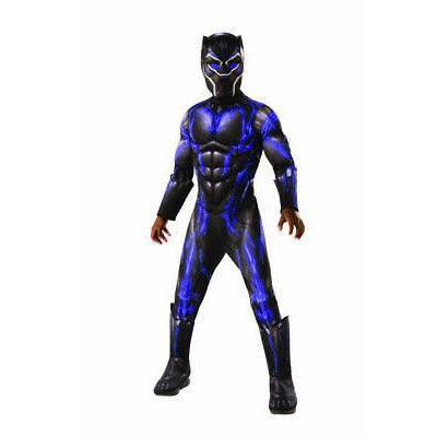 DISFRAZ DE TRAJE DE BATALLA DE BLACK PANTHER PARA NIÑO