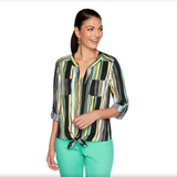 BLUSA DE RAYAS MULTICOLOR RUBY RD