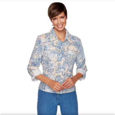 FLORAL JACKET X RUBY RD
