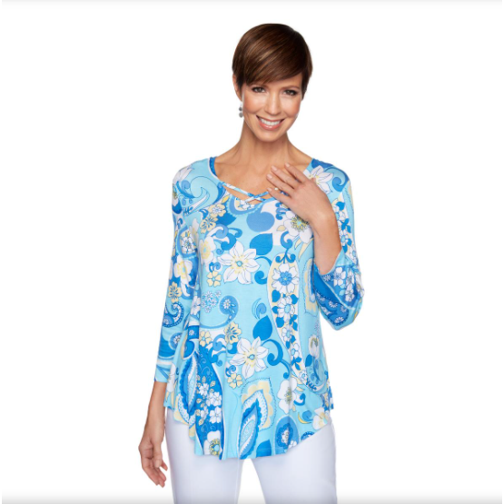 BLUSA CUELLO EN V MANGA LARGA IMPRESCINDIBLES I RUBY RD