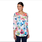 BLOUSE GERAN MULTICOLOR LONG SLEEVE X RUBY RD