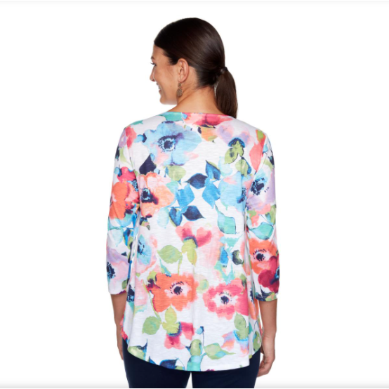 BLOUSE GERAN MULTICOLOR LONG SLEEVE X RUBY RD