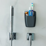 Silicone Bath Organizer Gray