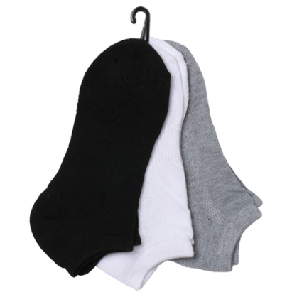 Calcetines deportivos tobilleros acolchados de mujer (paquete de 3)