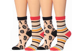 Women's See Thru Anklet's Socks