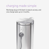 Dispensador sin contacto con sensor de acero inoxidable y latón