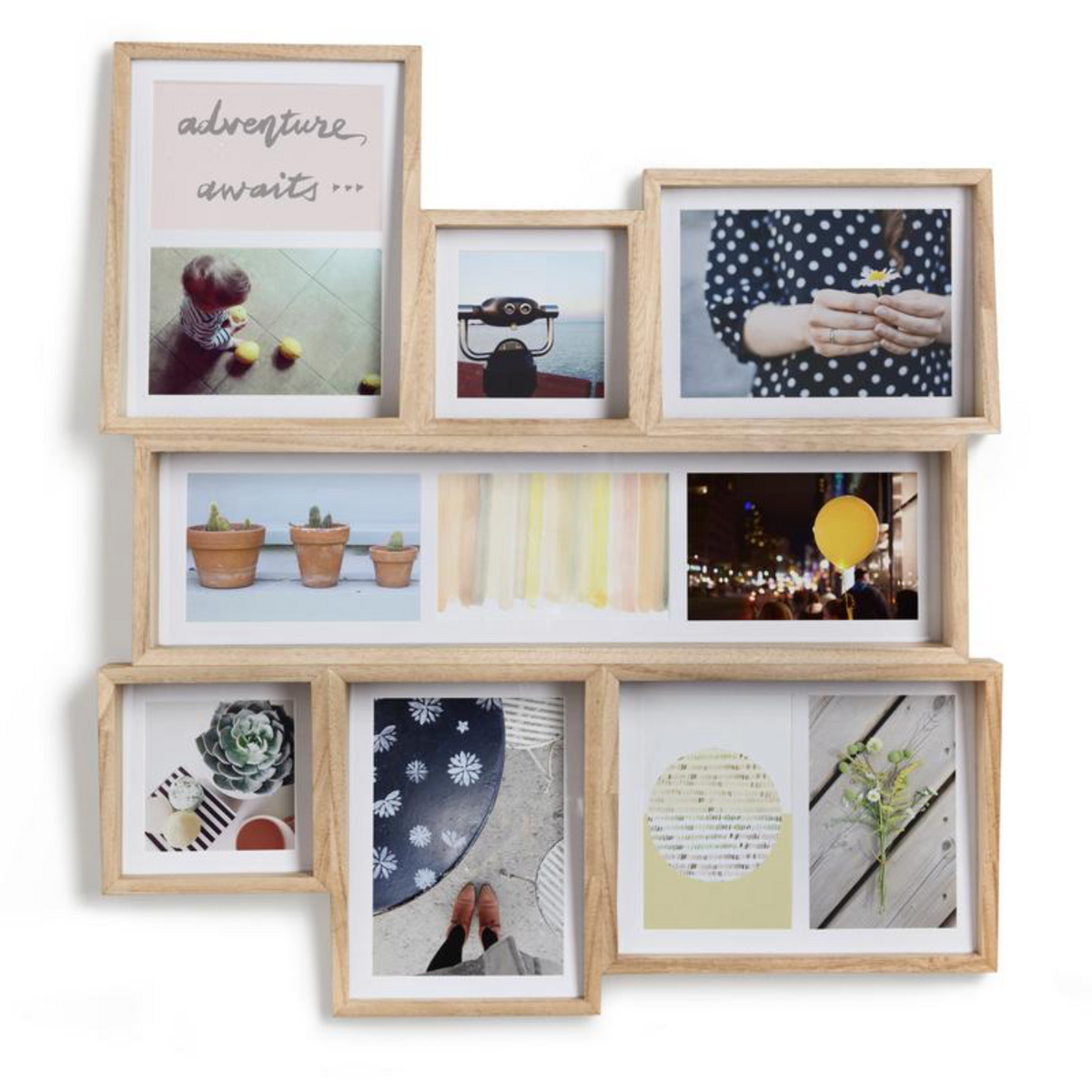 EDGE PHOTO FRAME NATURAL