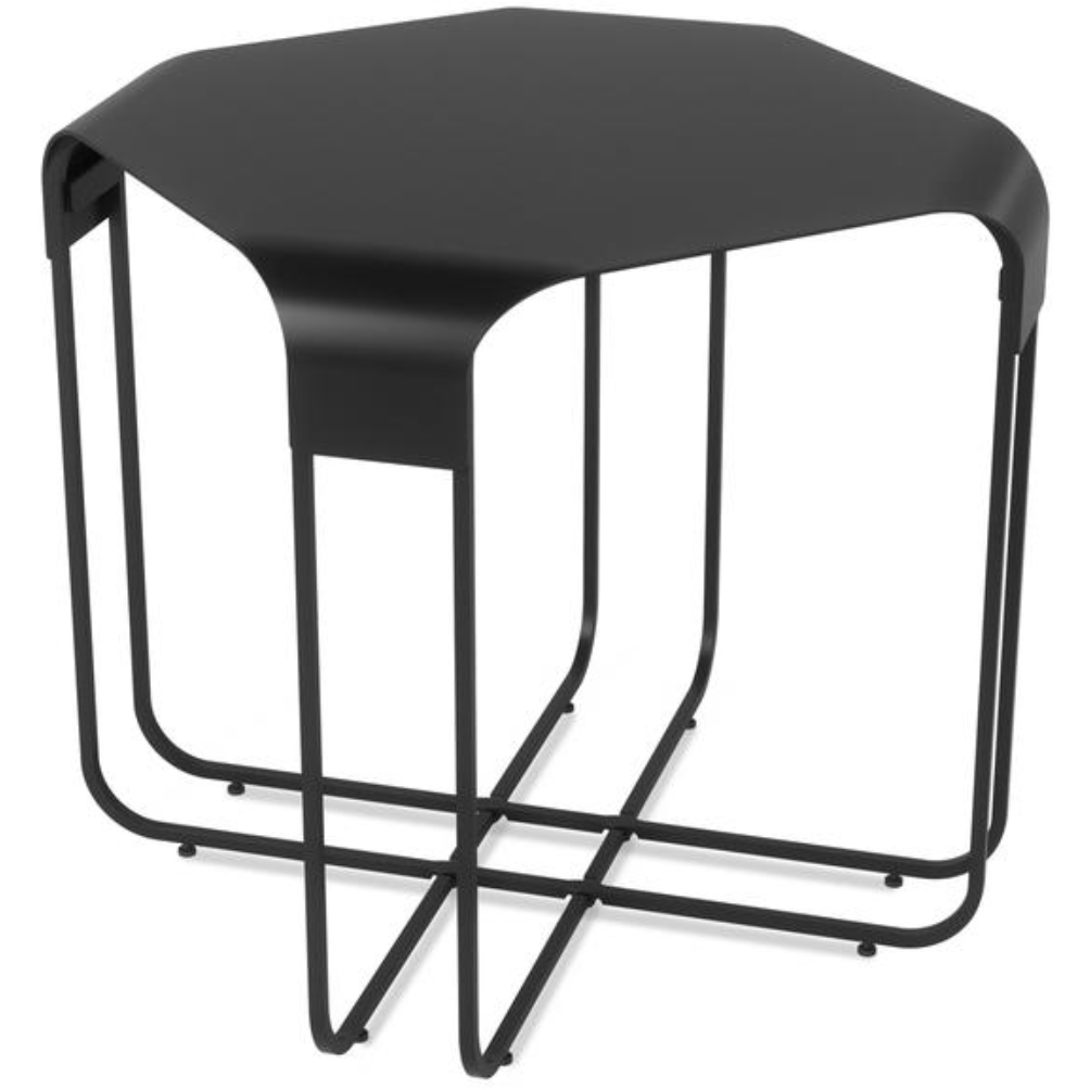 Mesa Auxiliar Gráfica Negra