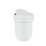 Bote de basura Touch con tapa blanca