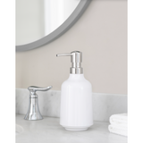 STEP SOAP PUMP  WHITE