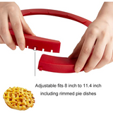 Protector de masa para tartas ajustable