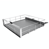 ORGANIZADOR DE GABINETE EXTRAÍBLE DE 20" CON TAPA INTEGRADA