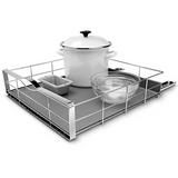 ORGANIZADOR DE GABINETE EXTRAÍBLE DE 20" CON TAPA INTEGRADA