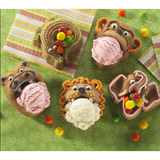 Molde para pastel y helado de Hungry Animals