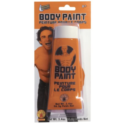 Pintura Corporal Naranja