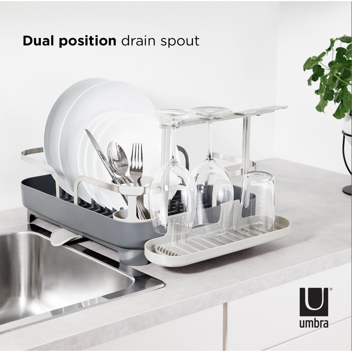 HOLSTER DISH RACK GREY